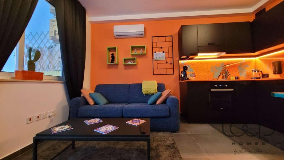 Modern - 50 M From Sea - Free Wi-Fi - Super Cool - Terrace - Fully Air-conditioned Apartment in Saint Paul's Bay