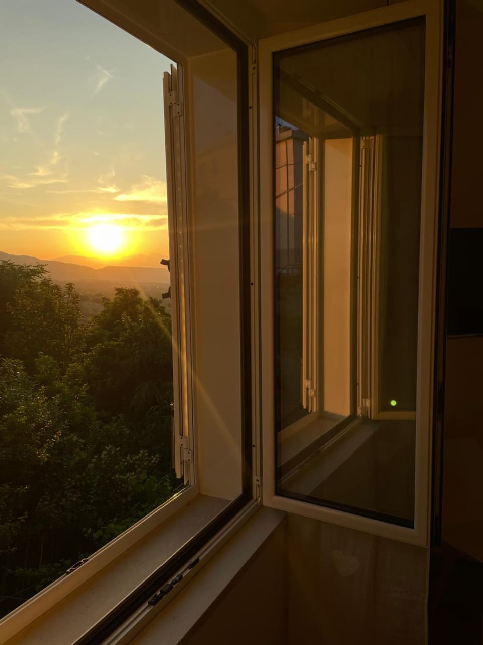 Natural landscape, View (from property/room), Sunset