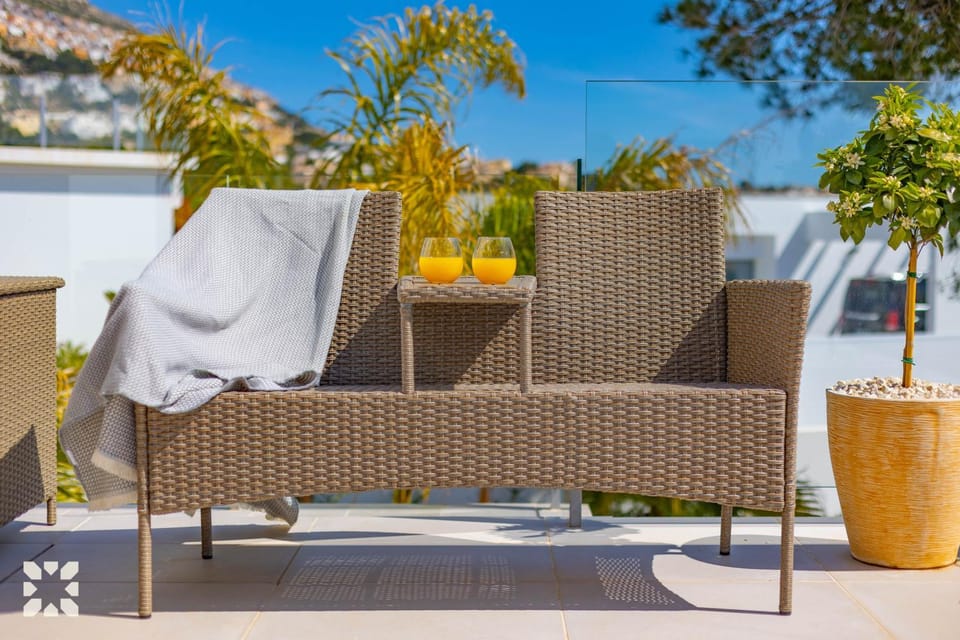 Patio, Spring, Day, View (from property/room), Balcony/Terrace, Living room, Seating area