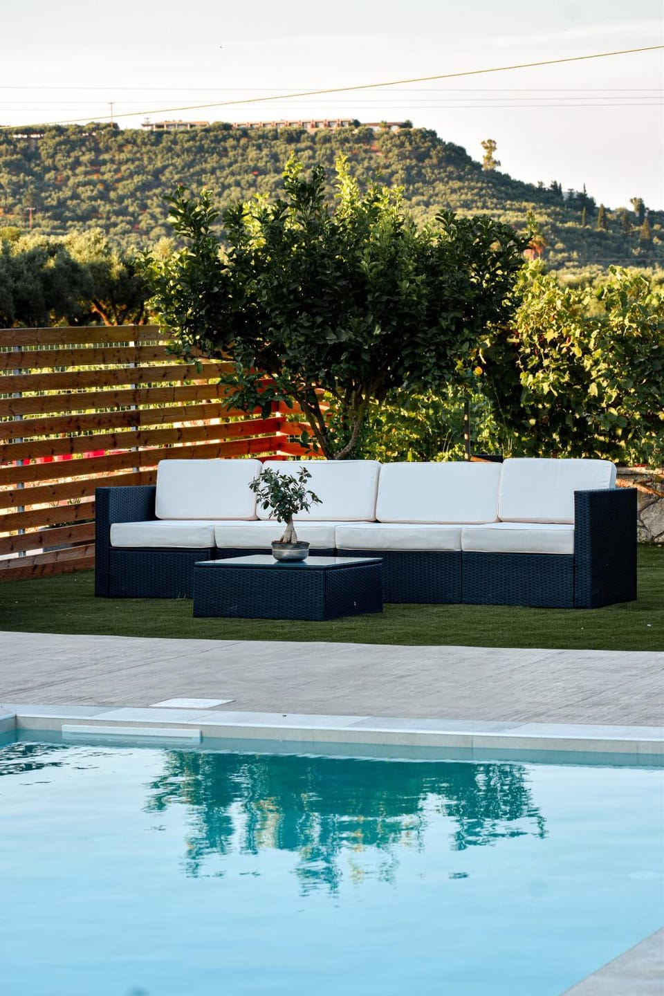 Natural landscape, Garden, Mountain view, Pool view, Swimming pool