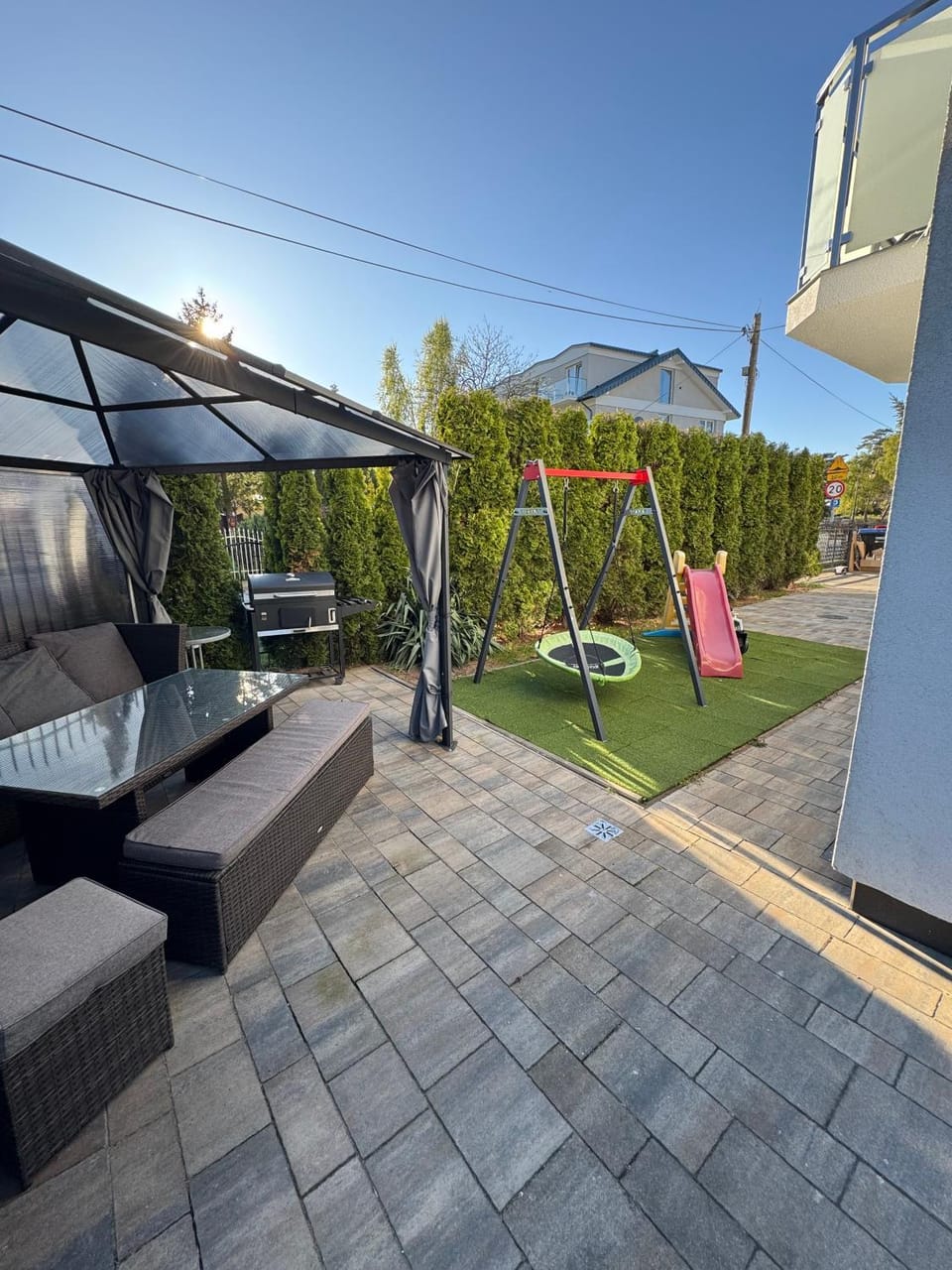 Day, Children play ground, Garden, Evening entertainment, Garden view