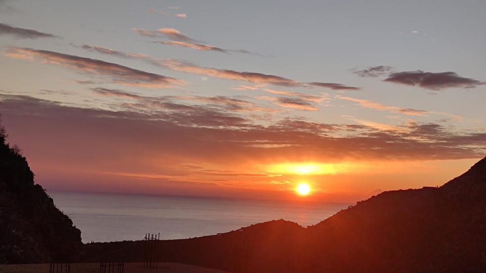 Mountain view, Sea view, Sunset
