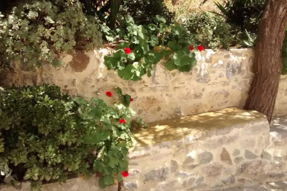 Traditional stone house camari House in Crete