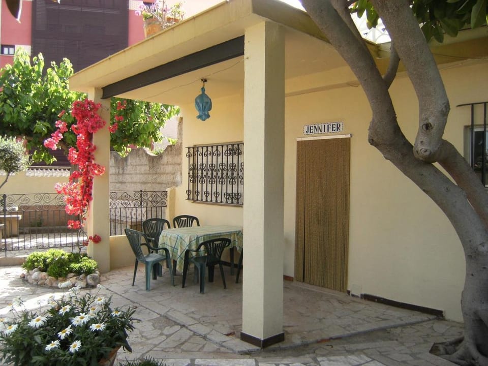 Property building, Patio