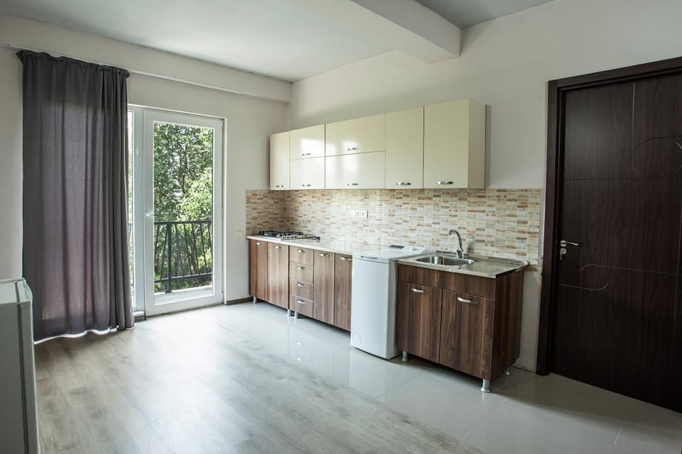 Balcony/Terrace, Kitchen or kitchenette, Seating area, Dining area, stove, washing machine
