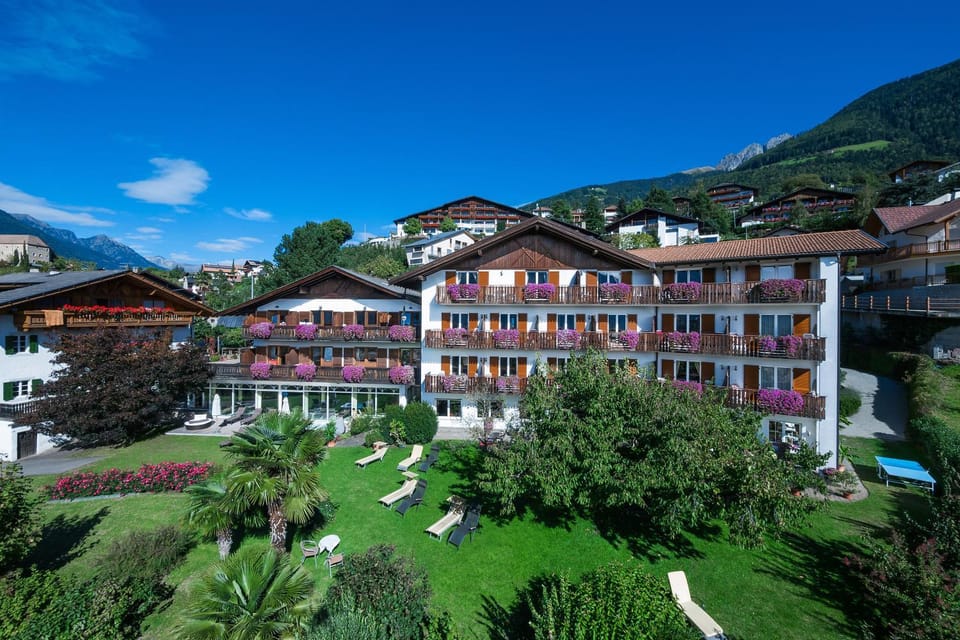 Property building, Garden view