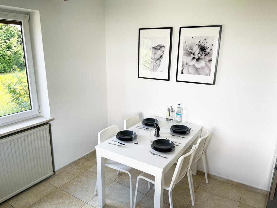 Kitchen or kitchenette, Dining area