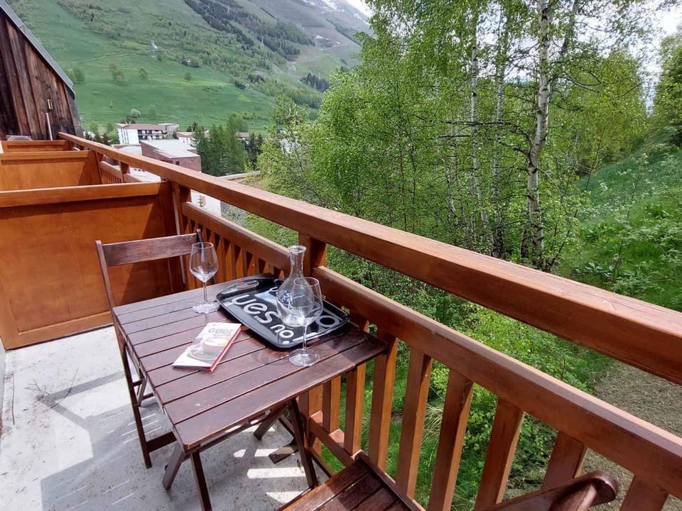 Studio cosy avec balcon sud et animaux admis, proche pistes - FR-1-516-204 Apartment in Les Deux Alpes