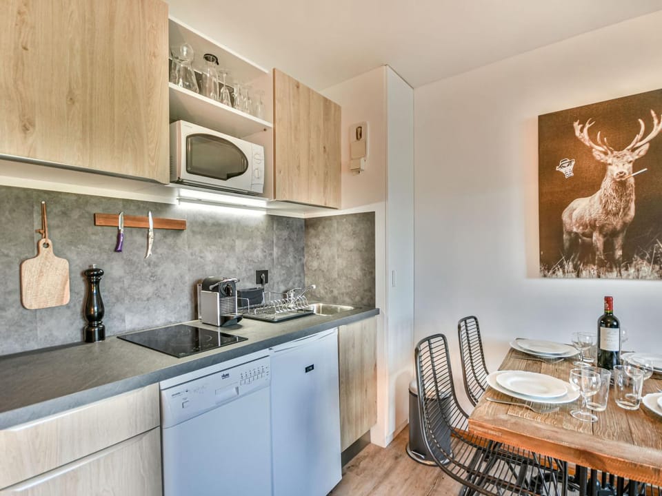 Appart rénové 4 pers, centre Les Gets, proche remontées, balcon, parking - FR-1-685-70 Apartment in Les Gets