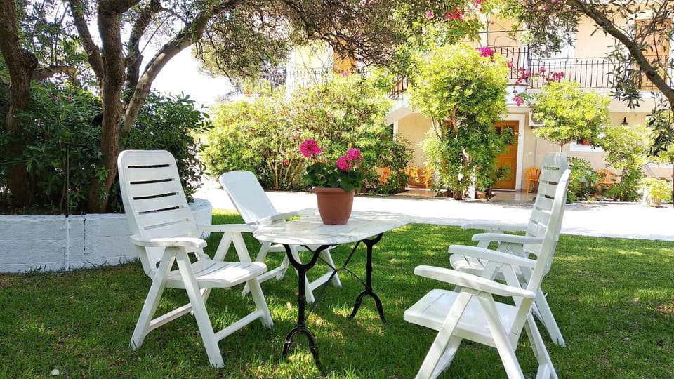 Patio, Garden, Dining area