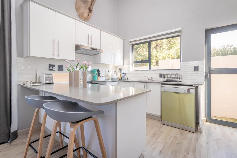 Kitchen or kitchenette, dishwasher