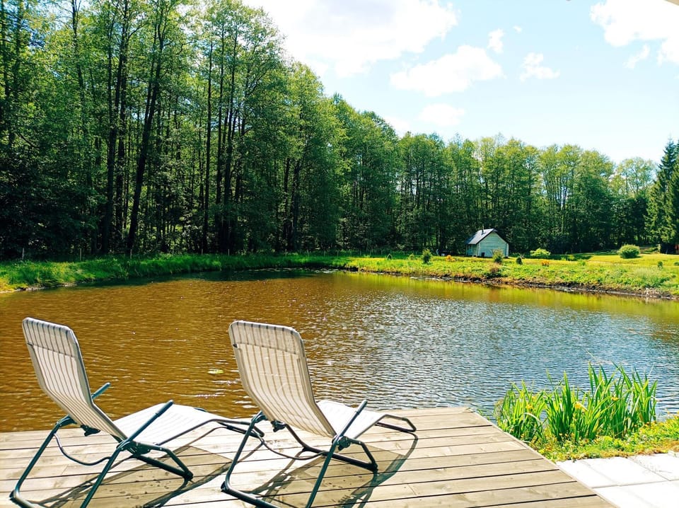 Natural landscape, Lake view