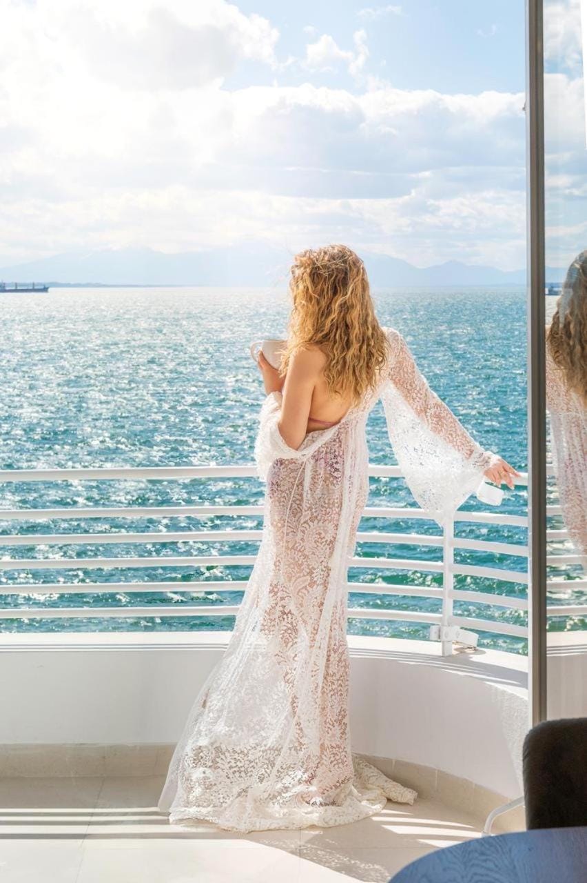 View (from property/room), Balcony/Terrace, Sea view