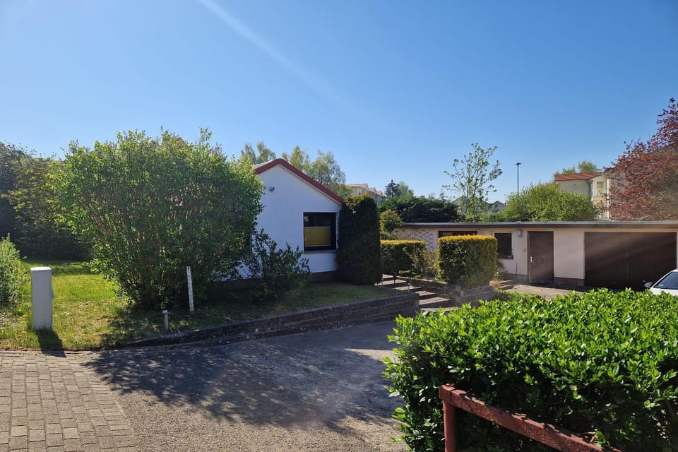 Property building, Garden view