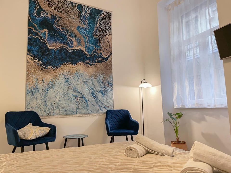 Decorative detail, Seating area, Bedroom