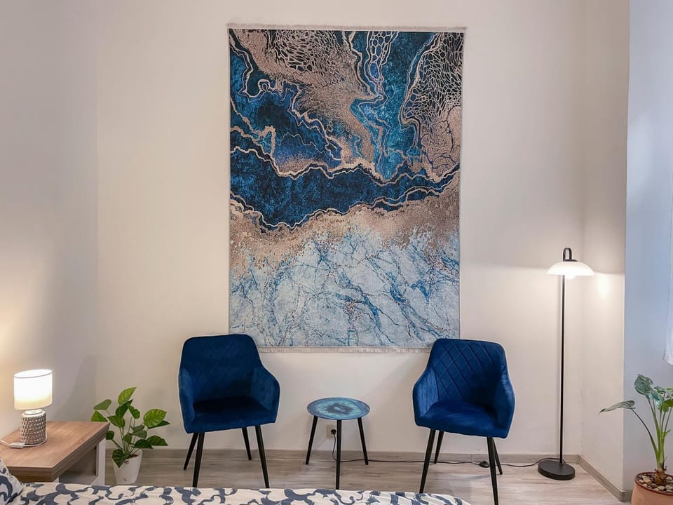 Decorative detail, Seating area, Bedroom