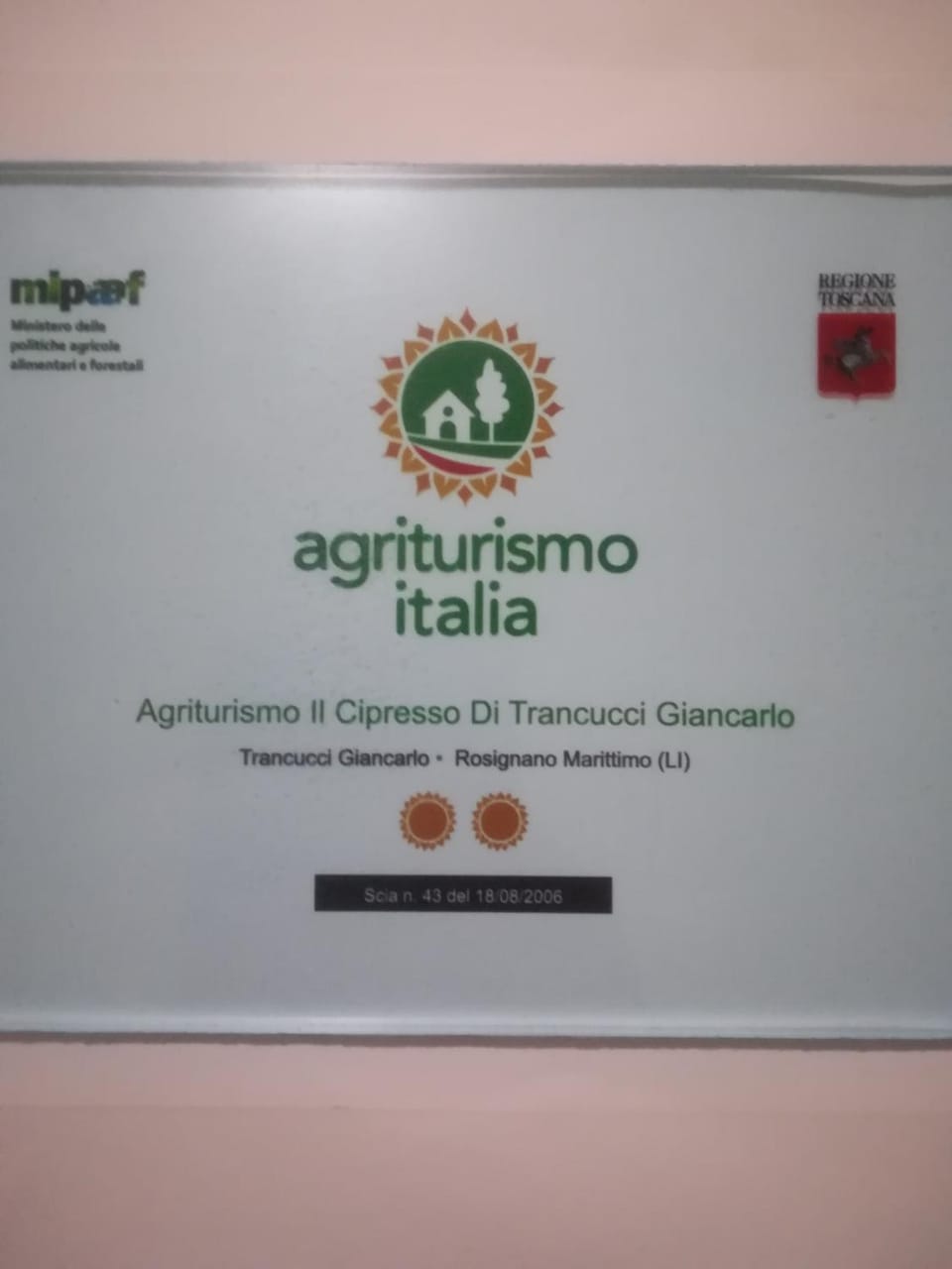 Property building, Certificate/Award