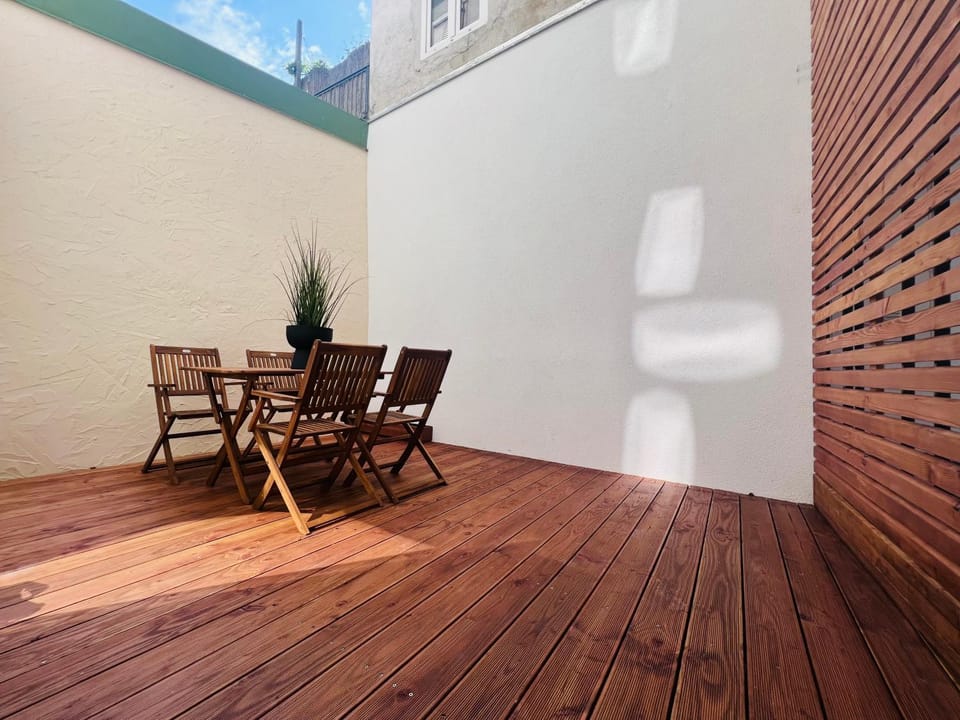 Patio, Garden, Dining area