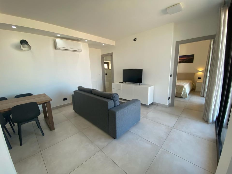 Living room, air conditioner