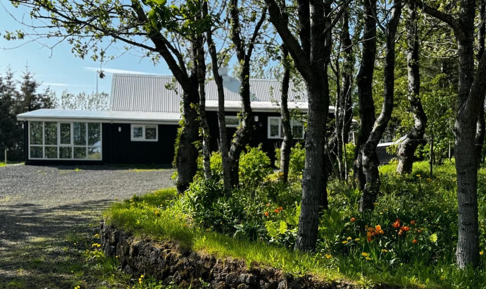 Property building, Natural landscape, Garden view