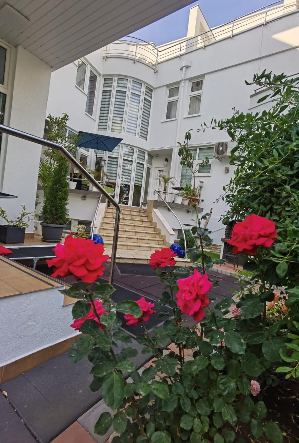 Property building, Spring, Day, Garden, Garden view