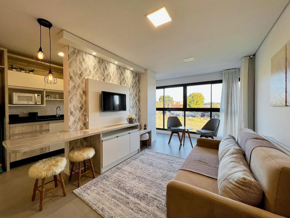 Apartamento Volo Class 1 dorm Centro by Achei Apartment in Canela