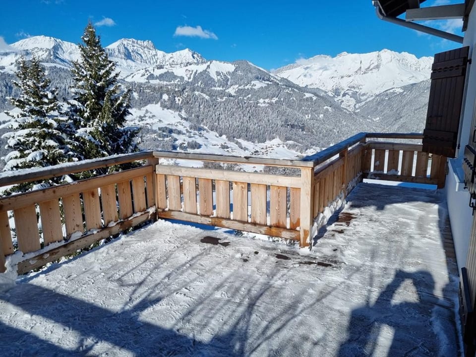 Grand chalet 11 pers, 4 chambres, Sud, proche ski - FR-1-733-72 Chalet in Notre-Dame-de-Bellecombe