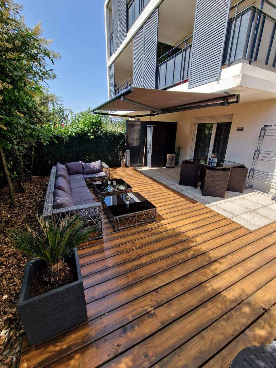 Patio, Garden, Balcony/Terrace, Living room, Garden view