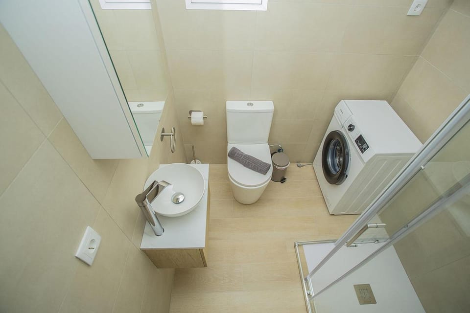 Toilet, Bathroom, washing machine