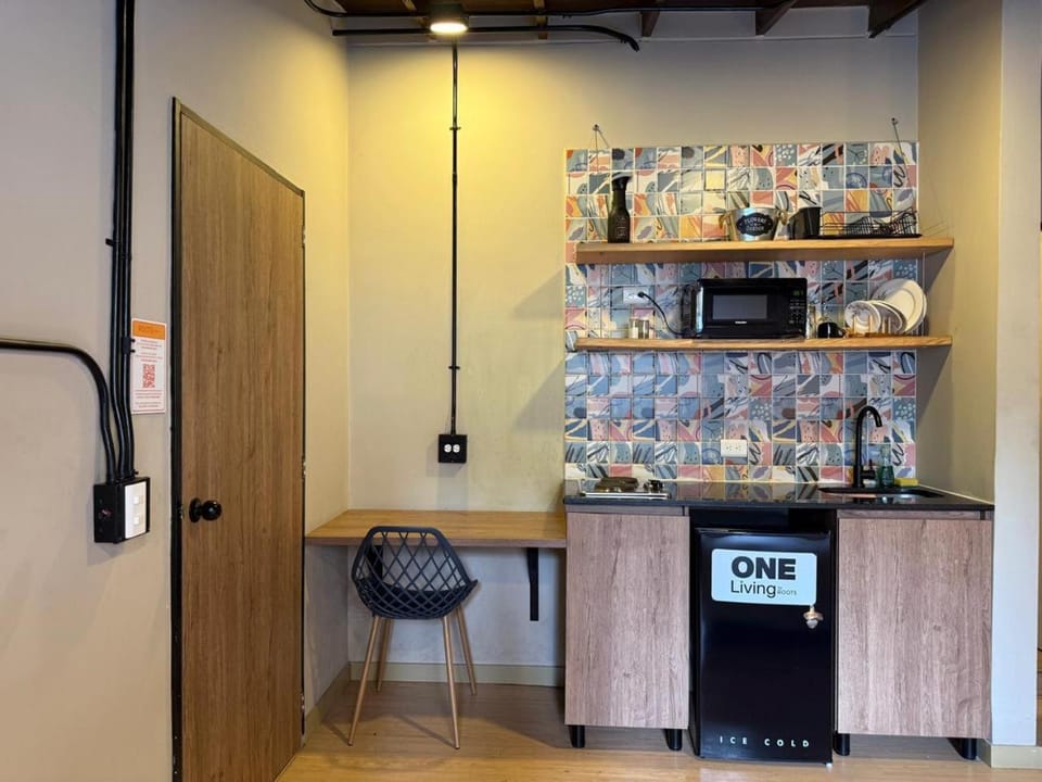Kitchen or kitchenette, kitchen