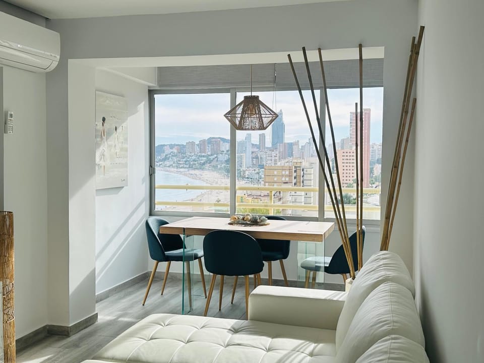 Dining area, air conditioner