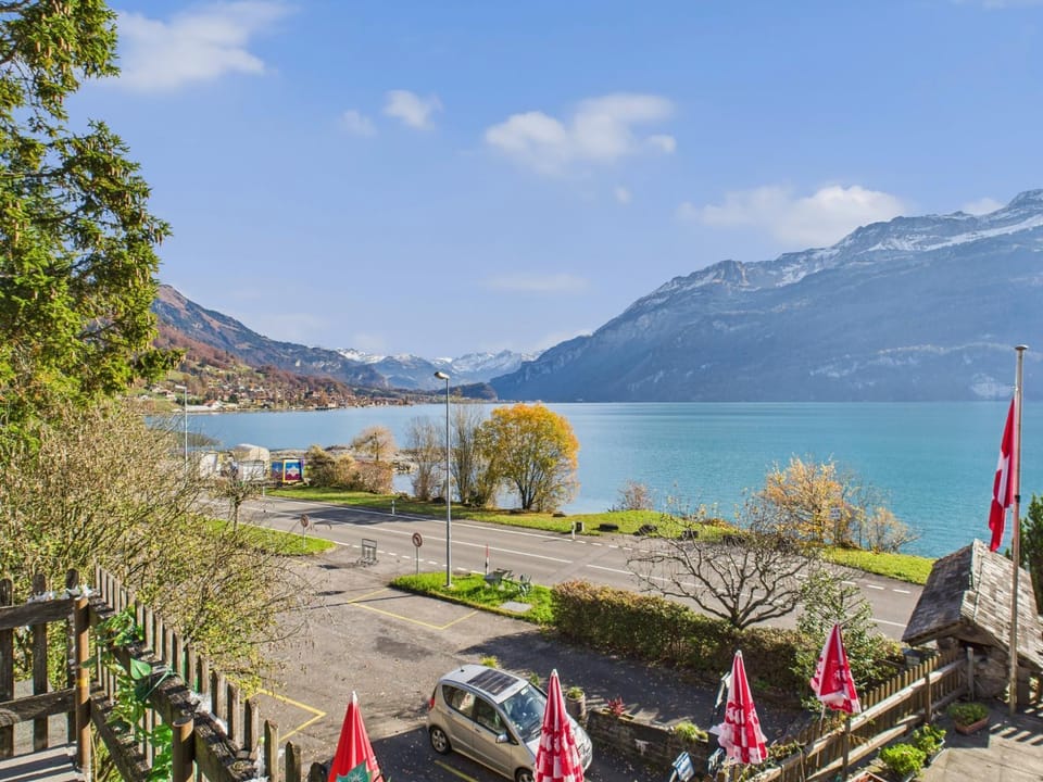 Natural landscape, Lake view, Mountain view