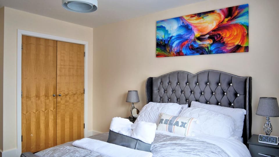 Bed, Bedroom, wardrobe