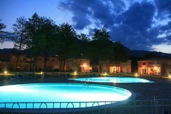 Night, Swimming pool