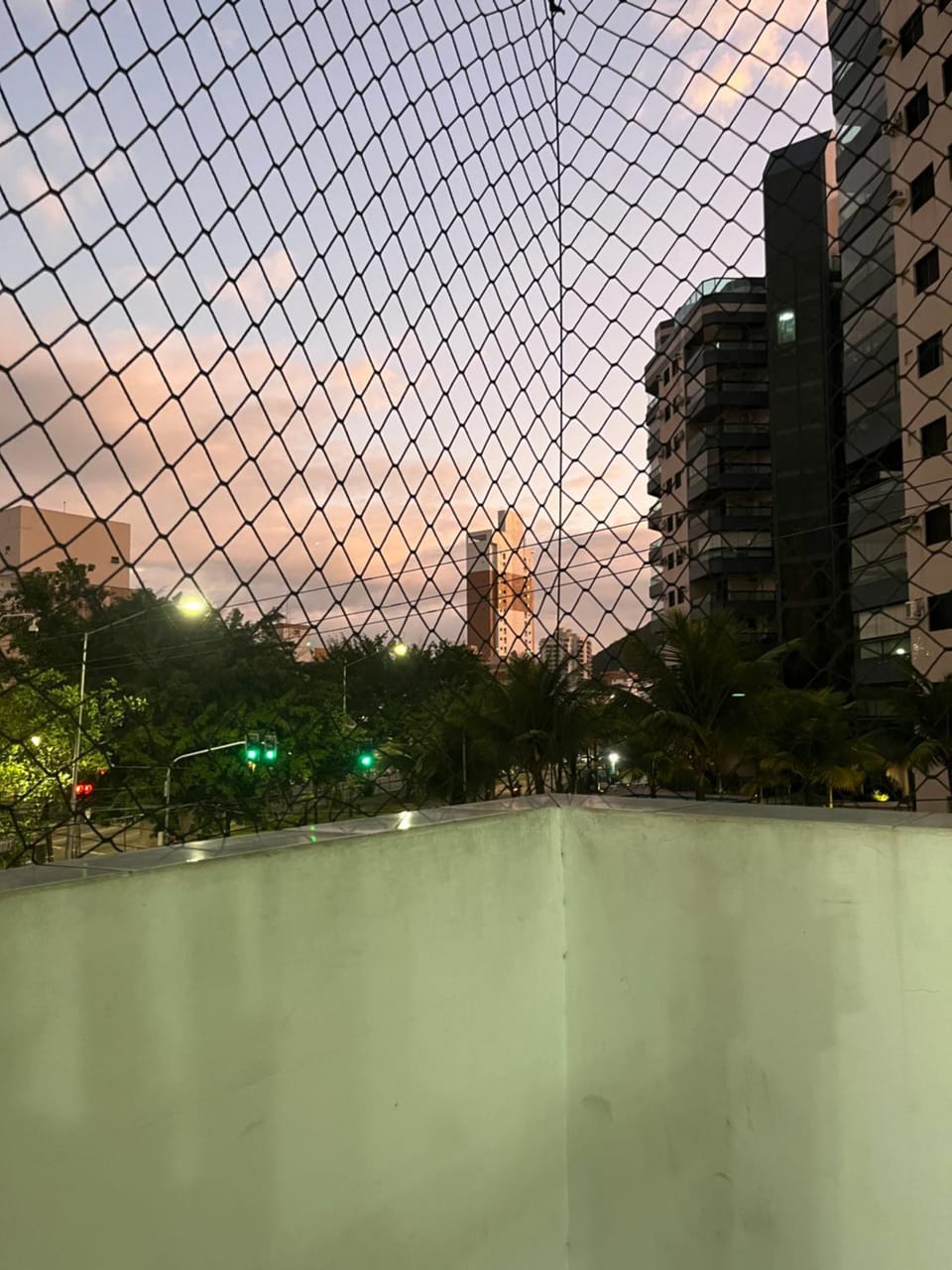 City view, Sunset