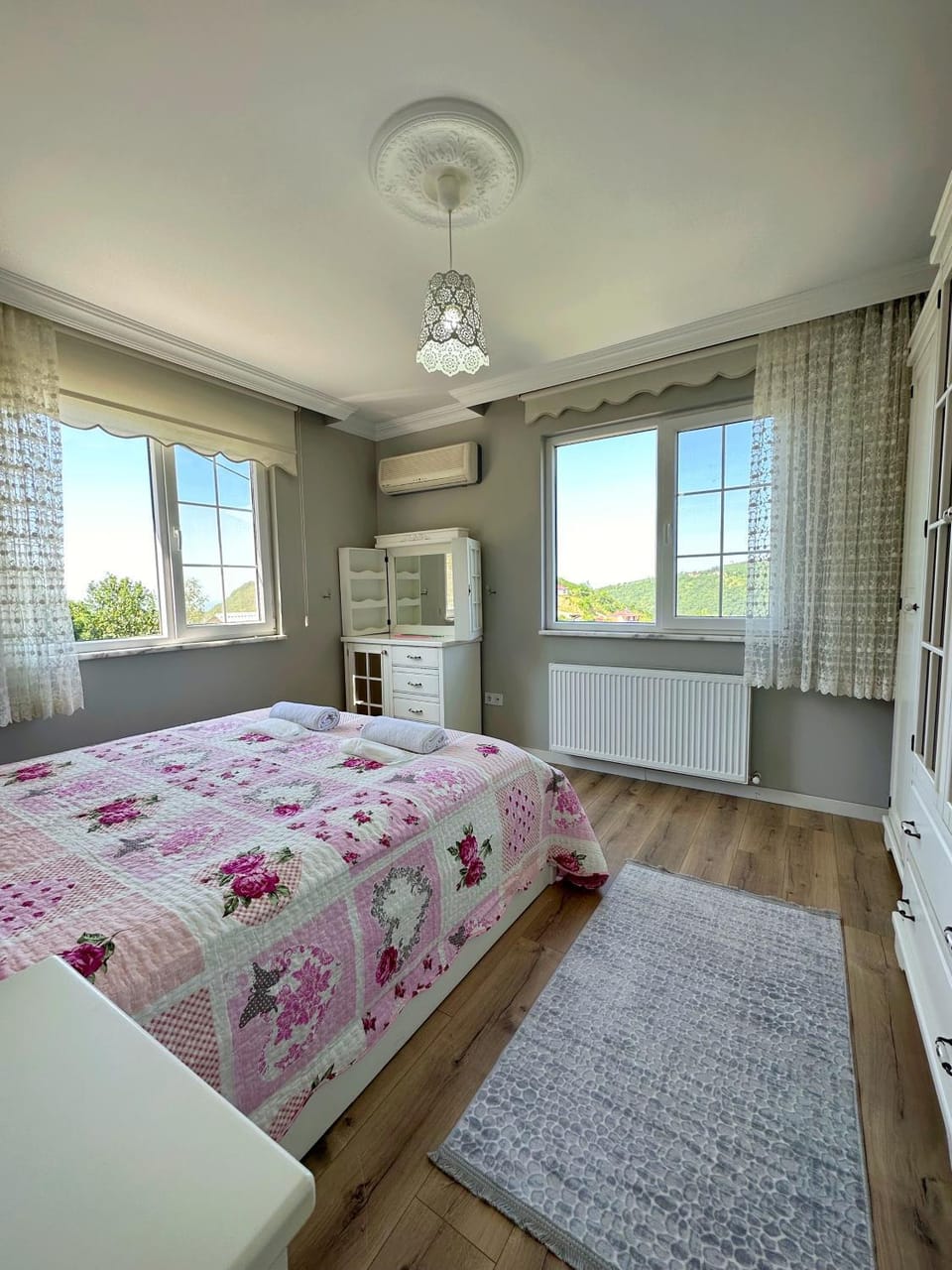 Bed, View (from property/room), Bedroom, wardrobe