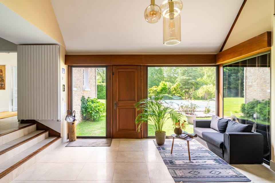 Lobby or reception, Garden view