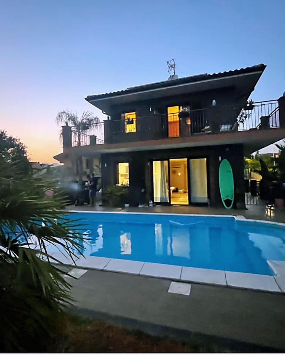 Property building, Garden, Pool view, Swimming pool