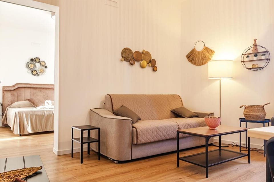 Living room, Seating area, Bedroom