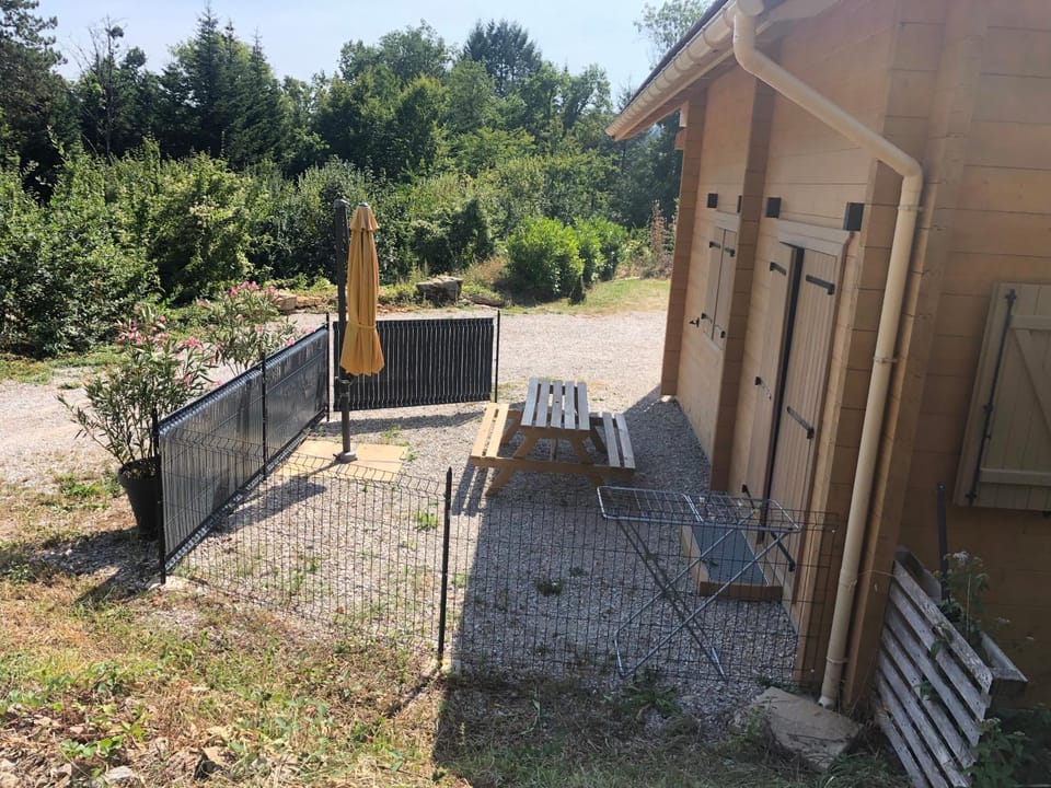 Property building, Patio