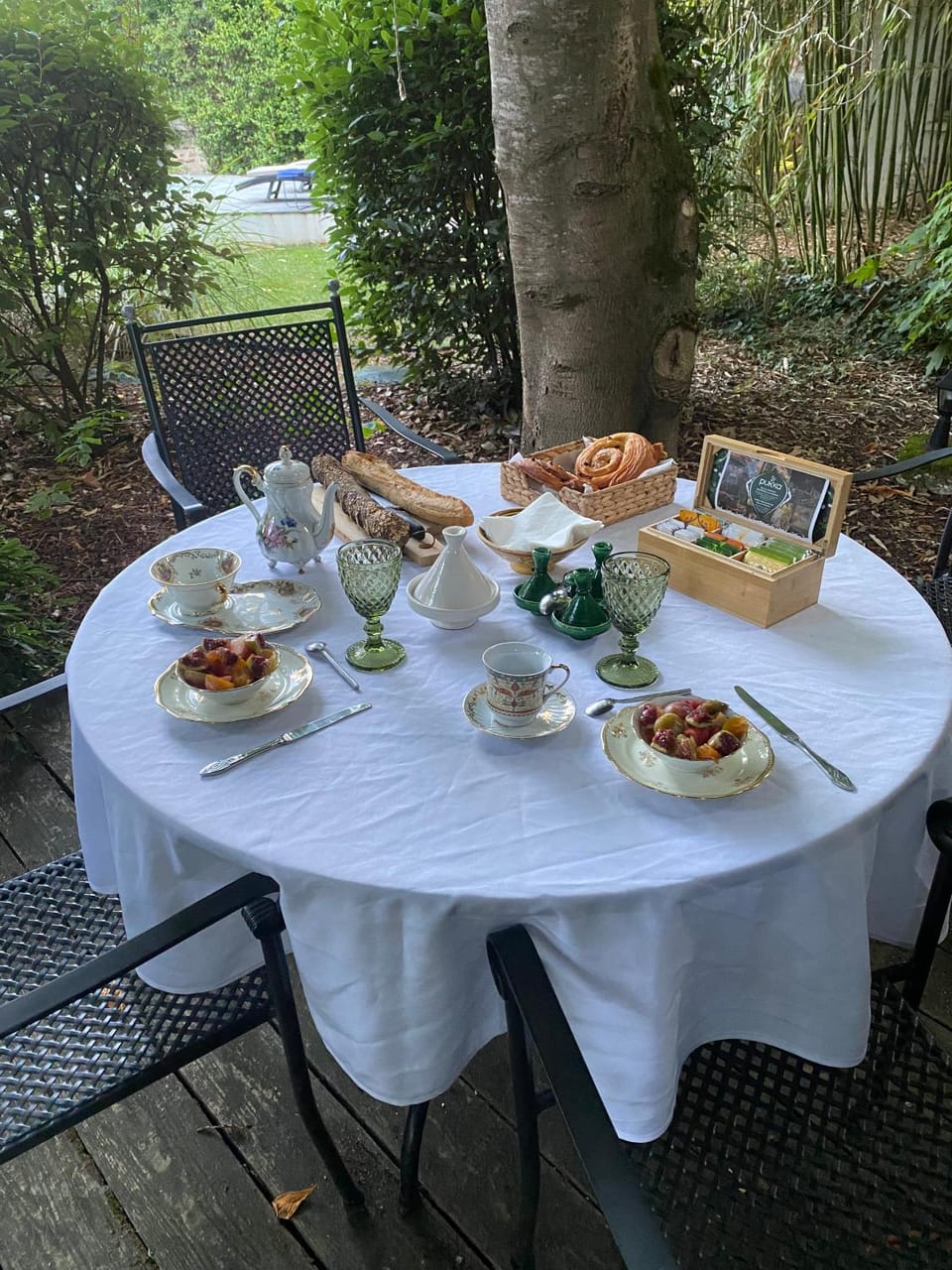 Garden, Garden, Breakfast, Breakfast
