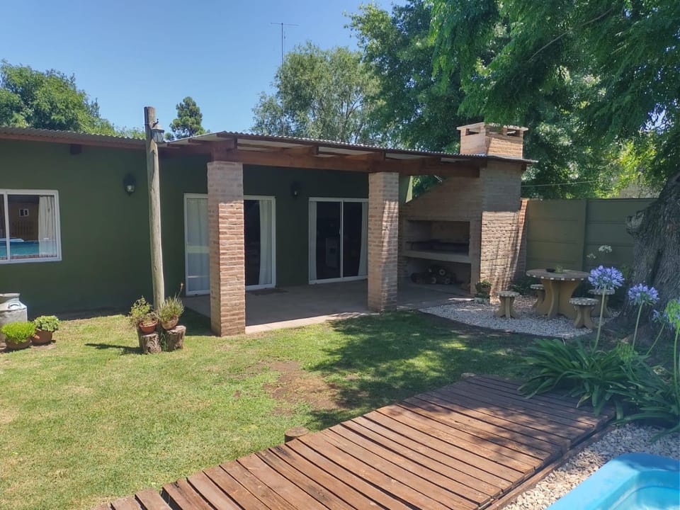 Property building, Patio, Day, Garden, Garden view, Pool view, Swimming pool