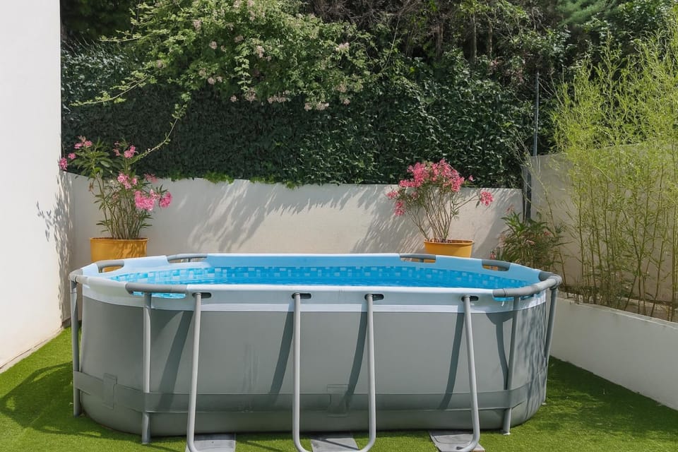 Garden, Garden view, Swimming pool