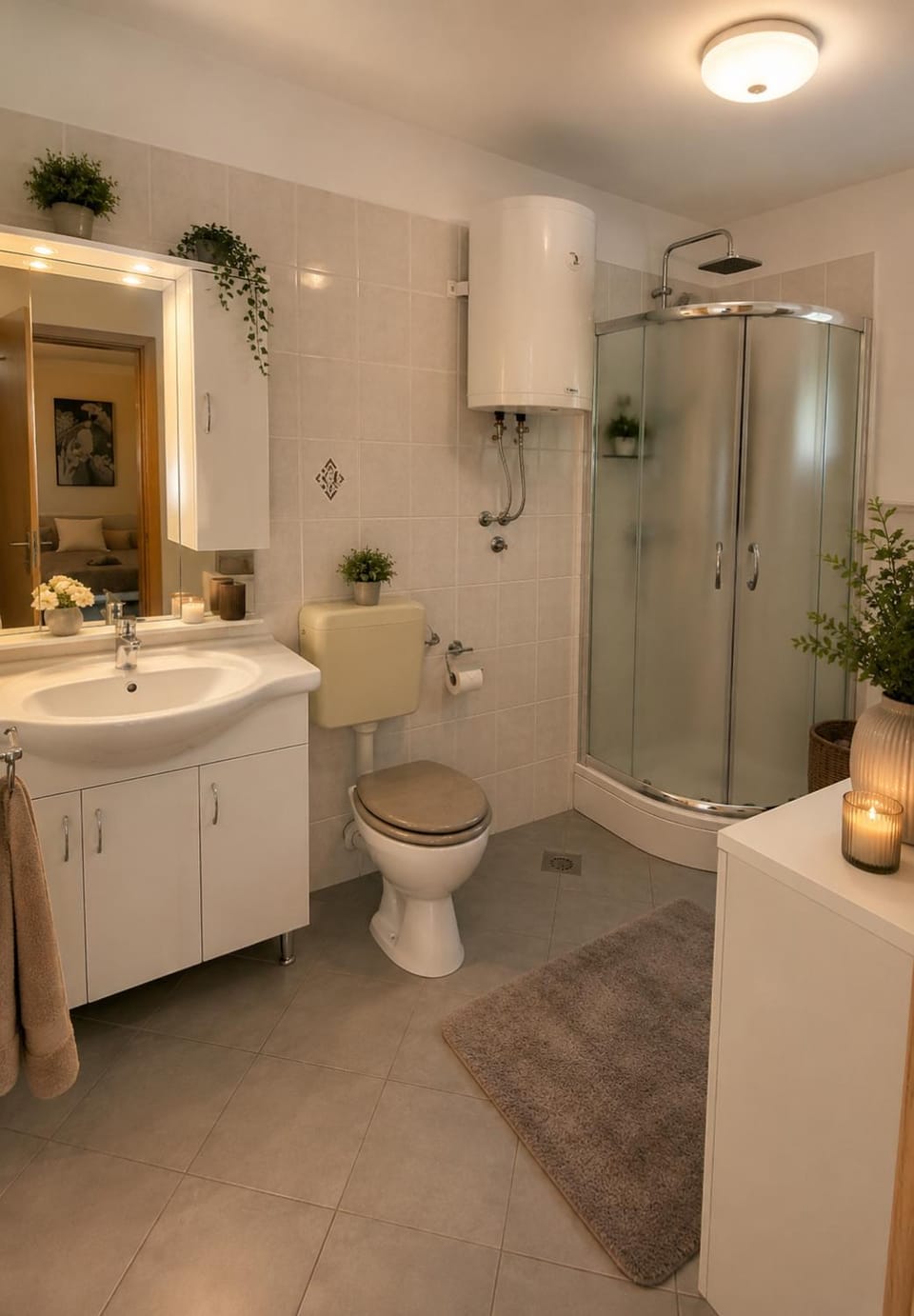 Shower, Toilet, Bathroom