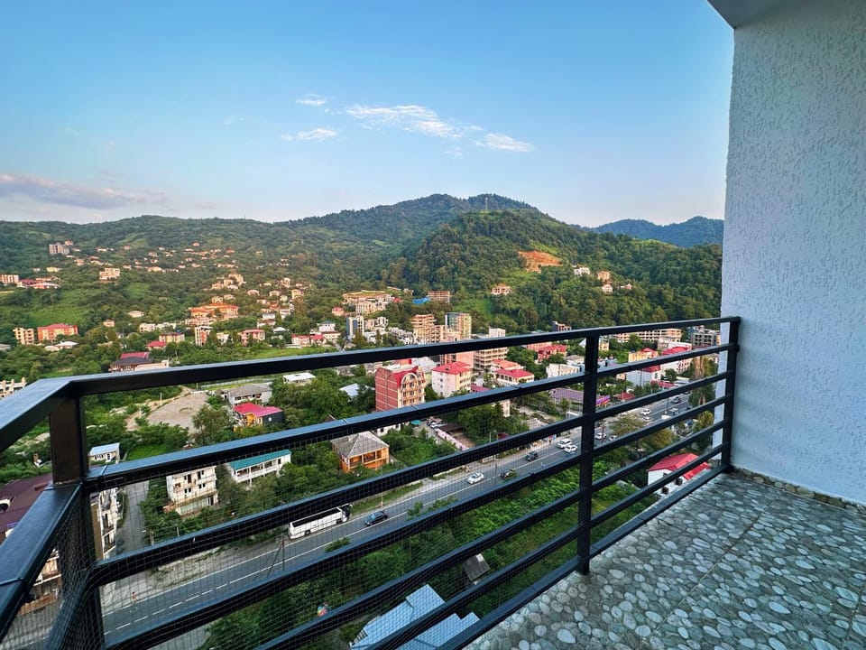 Day, Natural landscape, View (from property/room), Balcony/Terrace, City view, Mountain view
