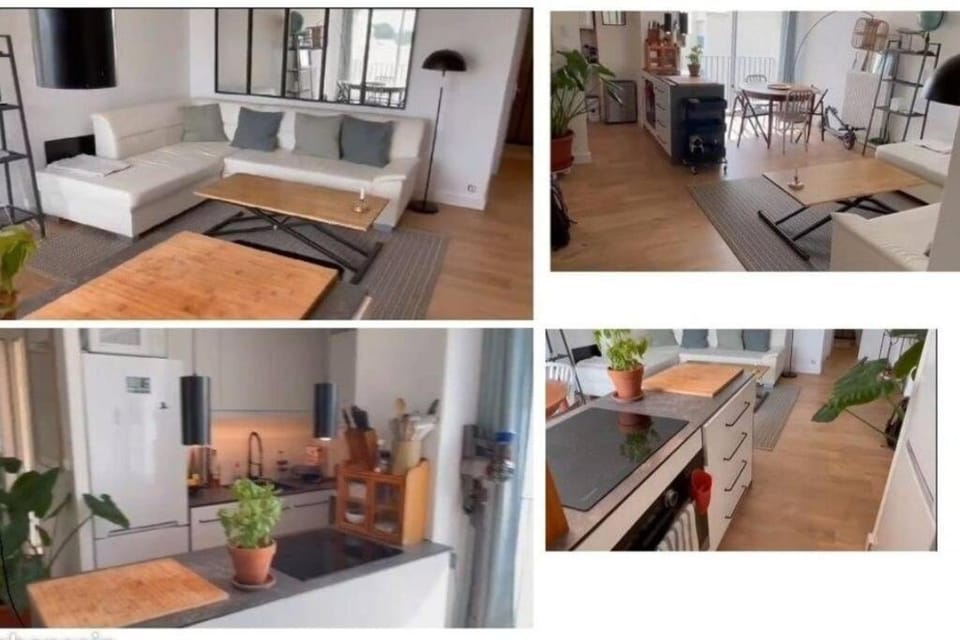 Appartement avec grande terrasse à la Grande Motte Apartment in La Grande-Motte