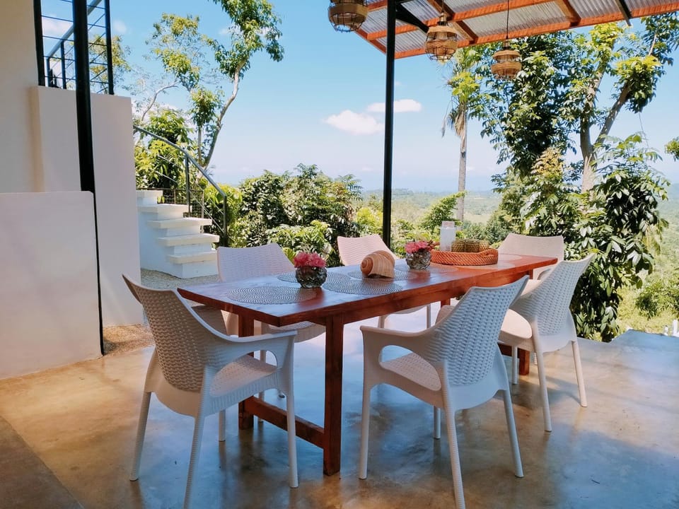 Patio, Day, Natural landscape, Garden, View (from property/room), Balcony/Terrace, Dining area, Garden view