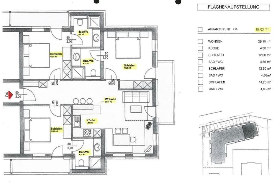 Exklusives Apt mit 3 Schlafzimmern & 3 Bädern Apartment in Salzburgerland