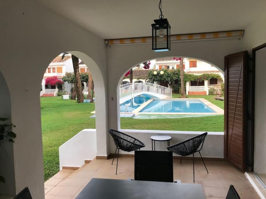 Balcony/Terrace, Pool view, Swimming pool
