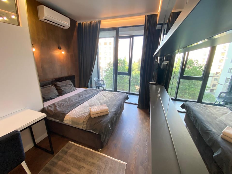 TV and multimedia, View (from property/room), Photo of the whole room, Bedroom, internet, air conditioner